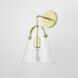 Karin 1 Light 9 inch Aged Brass Wall Sconce Wall Light