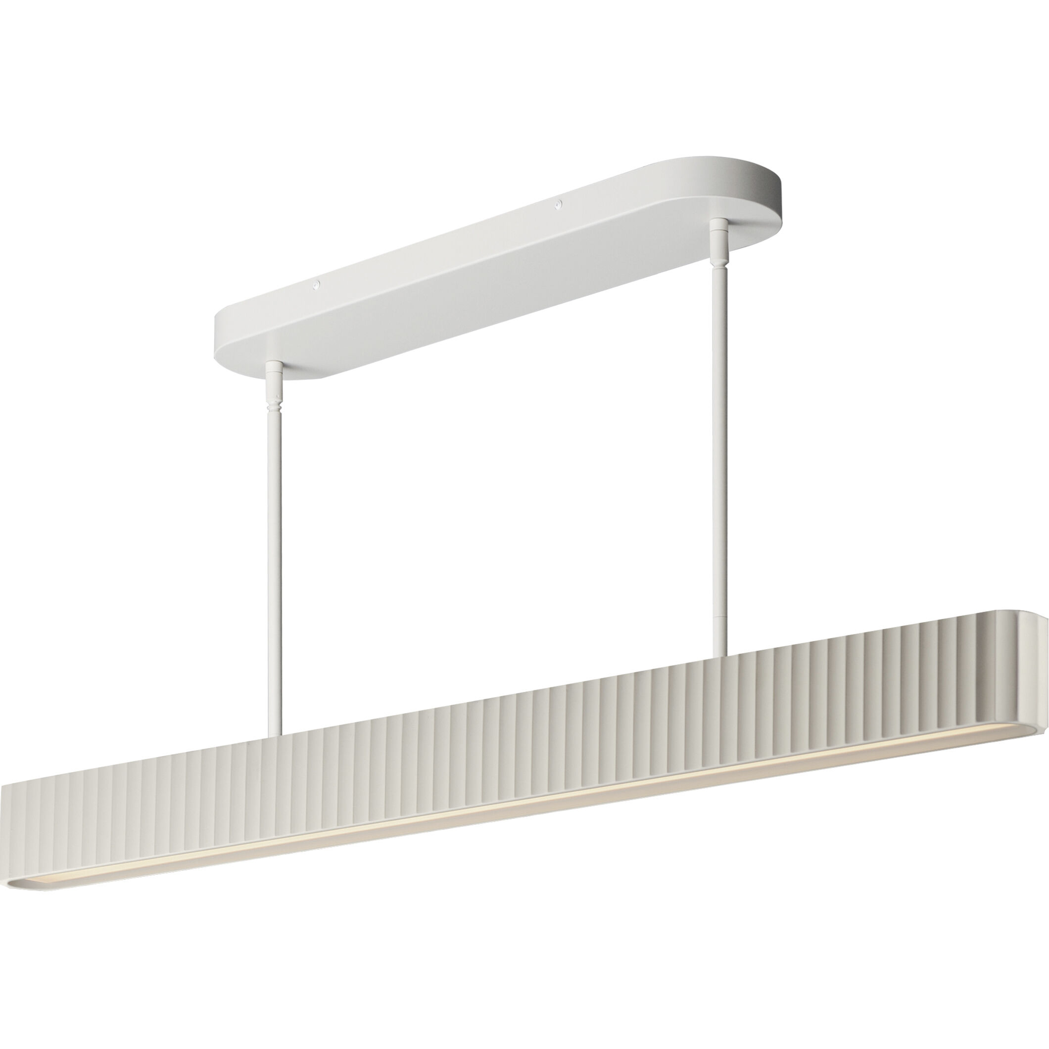 Delphi LED 47.25 inch Chaulk White Linear Pendant Ceiling Light