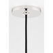 Estee 1 Light 8 inch Polished Nickel Pendant Ceiling Light