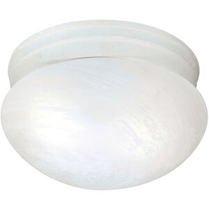Brentwood 2 Light 10 inch Textured White Flush Mount Ceiling Light