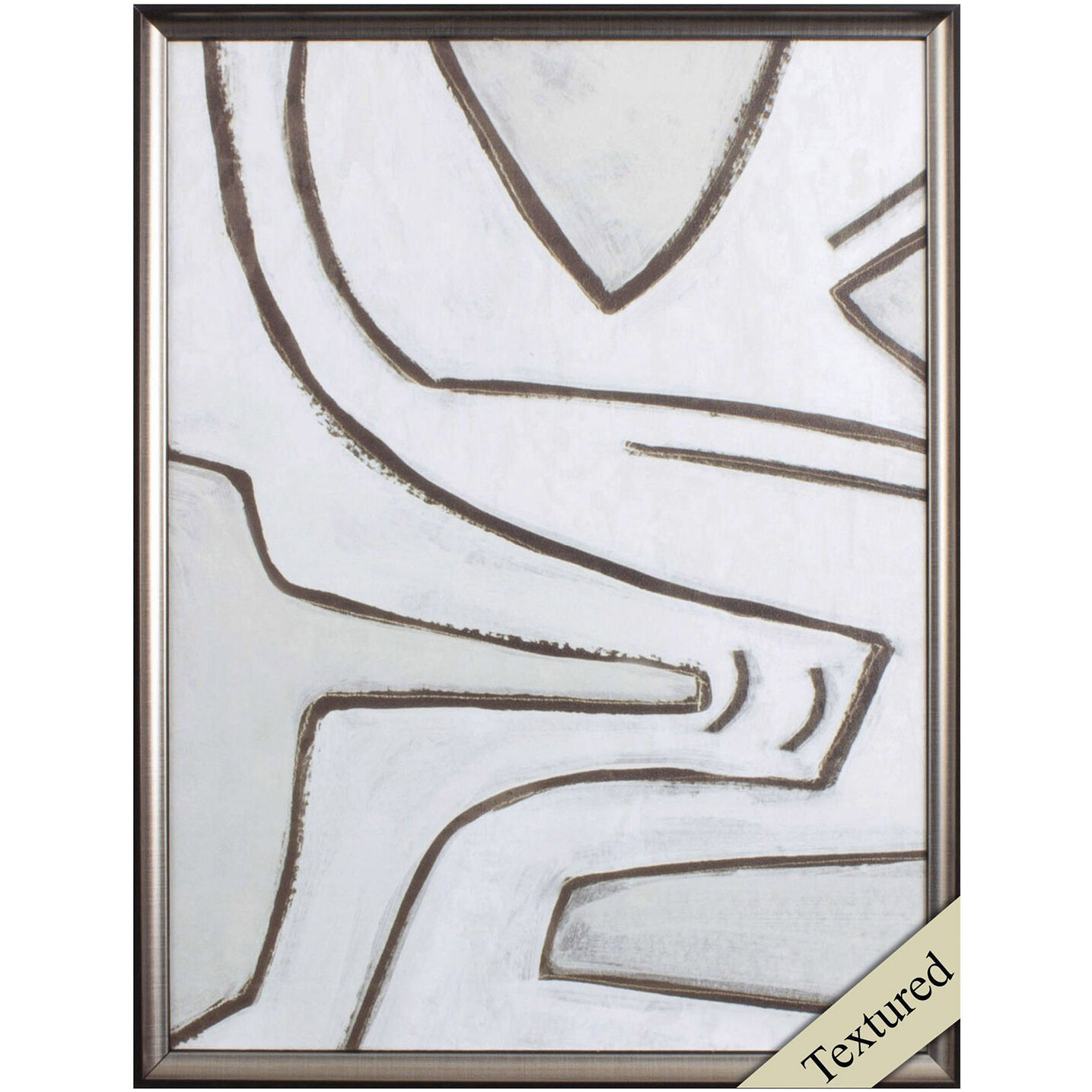 Line Work 25 X 19 inch Non-Glass Framed Art, Propac