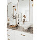 Carrie 1 Light 8 inch Aged Brass Wall Sconce Wall Light