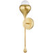 Luciel 1 Light 4.75 inch Vintage Gold Leaf Wall Sconce Wall Light