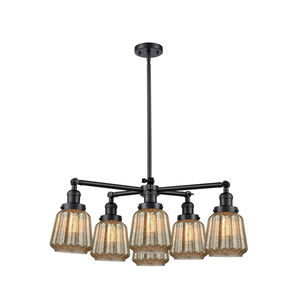 Franklin Restoration Chatham 6 Light 30 inch Antique Brass Chandelier Ceiling Light in Incandescent, Mercury Glass, Franklin Restoration