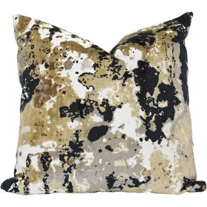 Cosmo 24 inch Brown Throw Pillow