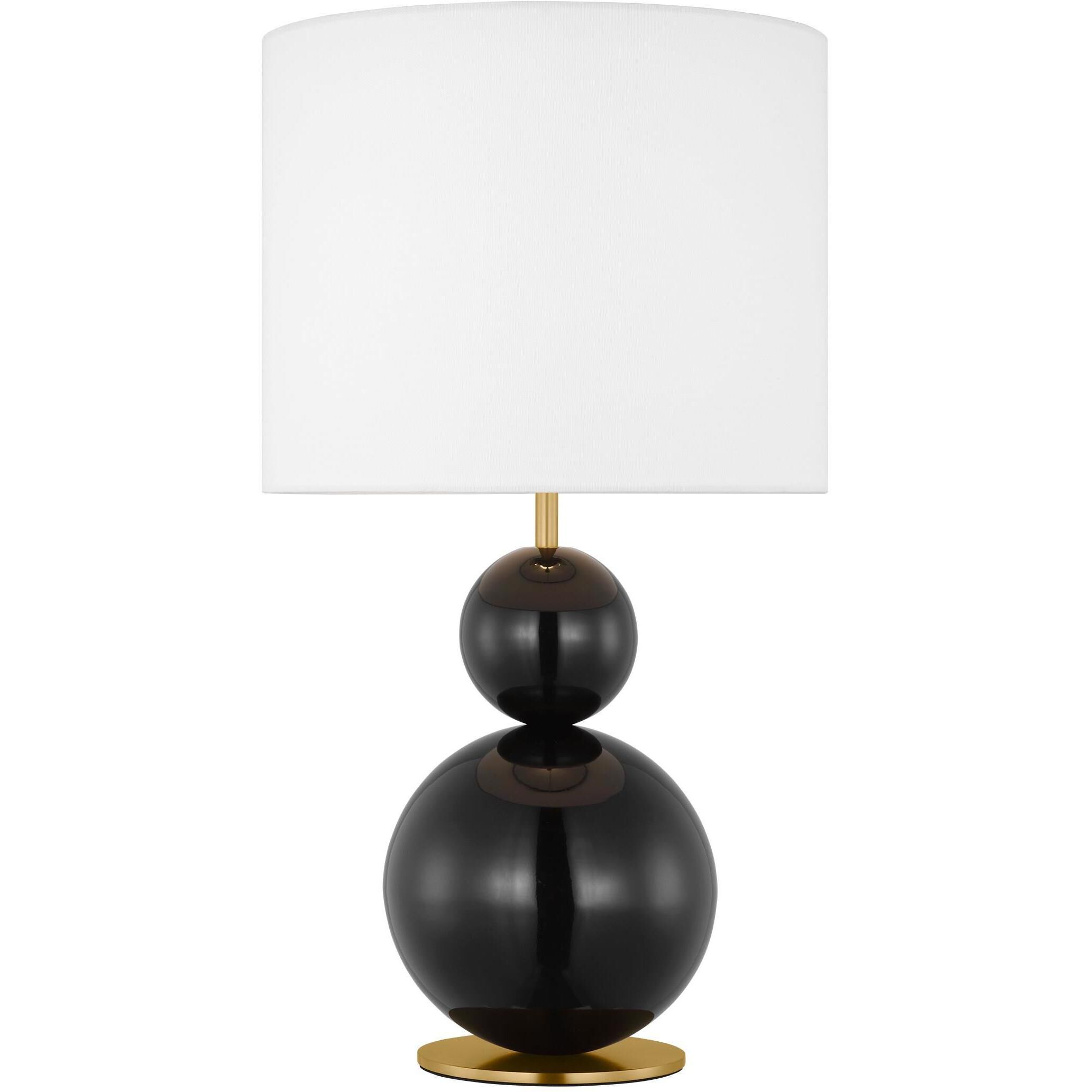 kate spade new york Suki 22.13 inch 9 watt Gloss Black Table Lamp Portable Light