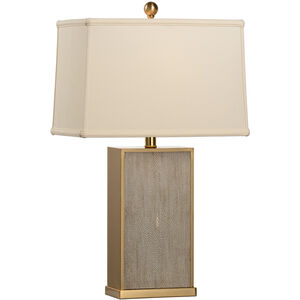 Chelsea House 26 inch 100.00 watt Shark Gray/Coffee Bronze Table Lamp Portable Light