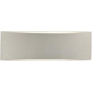 Ambiance LED 16 inch White Crackle ADA Wall Sconce Wall Light