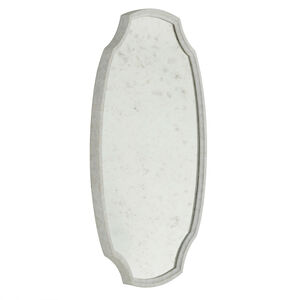 Margot 50 X 32.75 inch Textured White Mirror