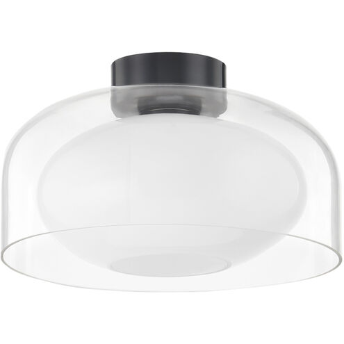 Giovanna 1 Light 14 inch Old Bronze Flush Mount Ceiling Light