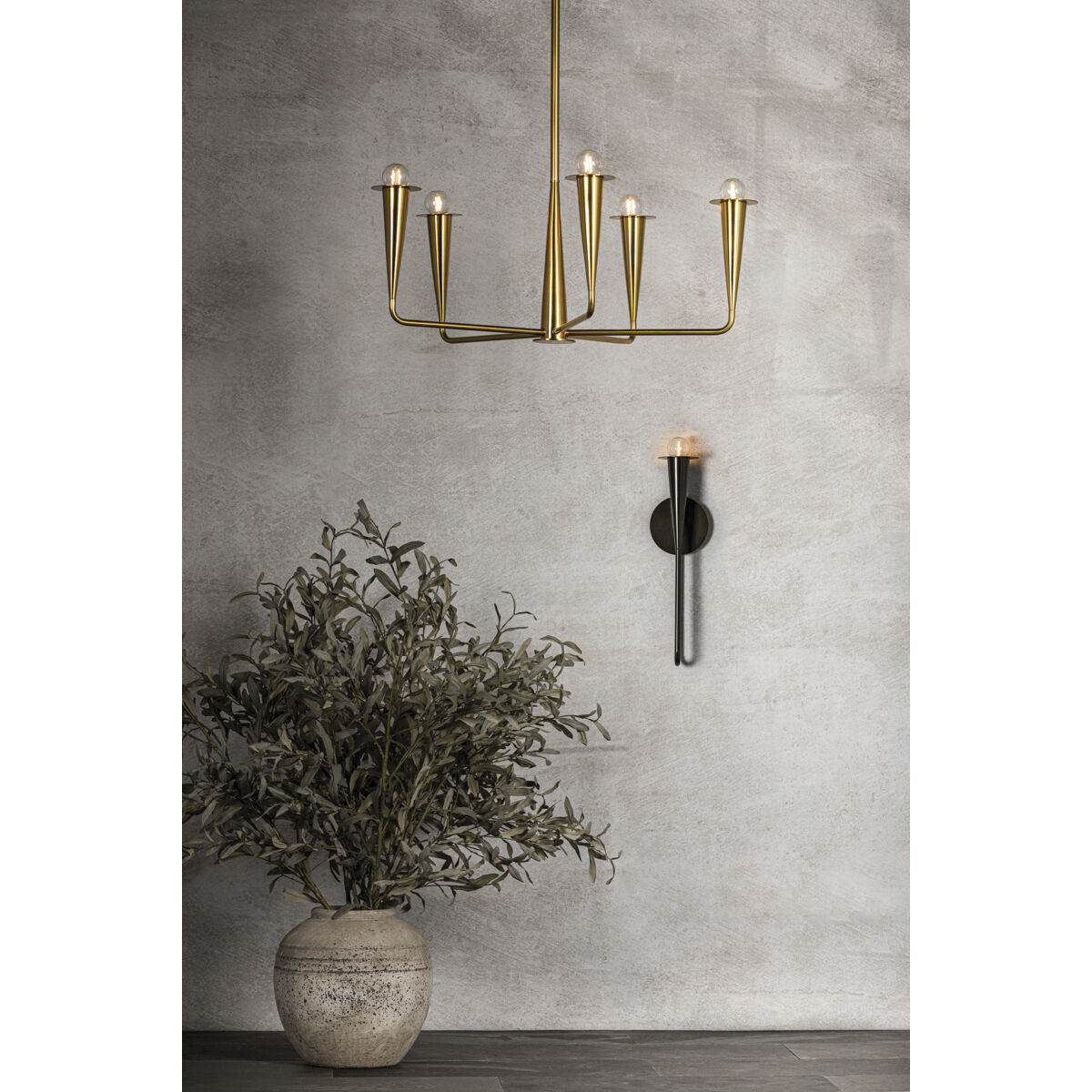 Danna 1 Light 5 inch Old Bronze Wall Sconce Wall Light