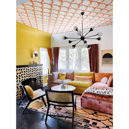 Ariana LED 49.5 inch Soft Black Chandelier Ceiling Light