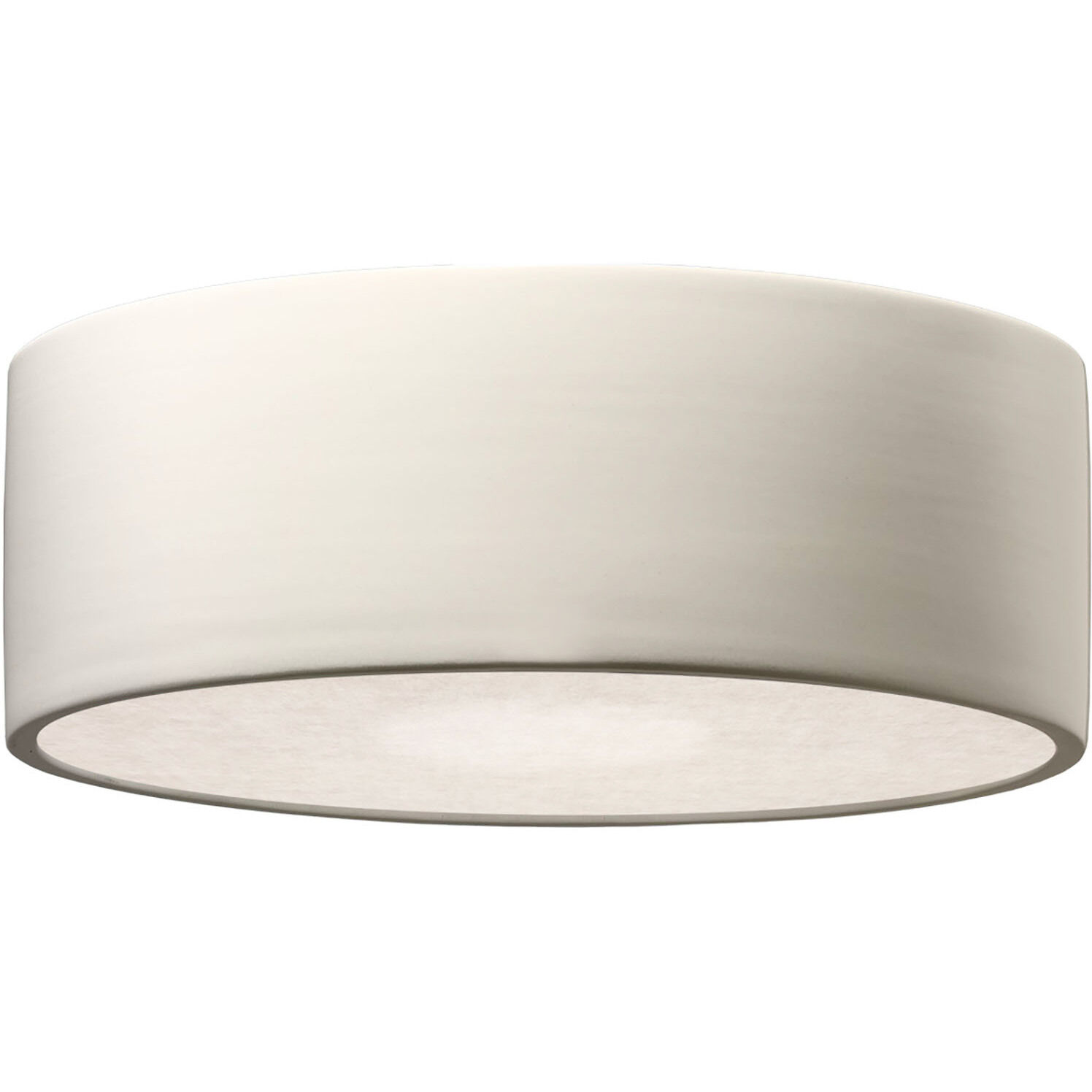 Radiance Collection LED 8.25 inch Gloss Black Flush-Mount Ceiling Light