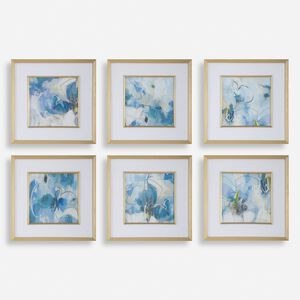 Fresh Start 19.25 X 19.25 inch Abstract Prints, Set of 6
