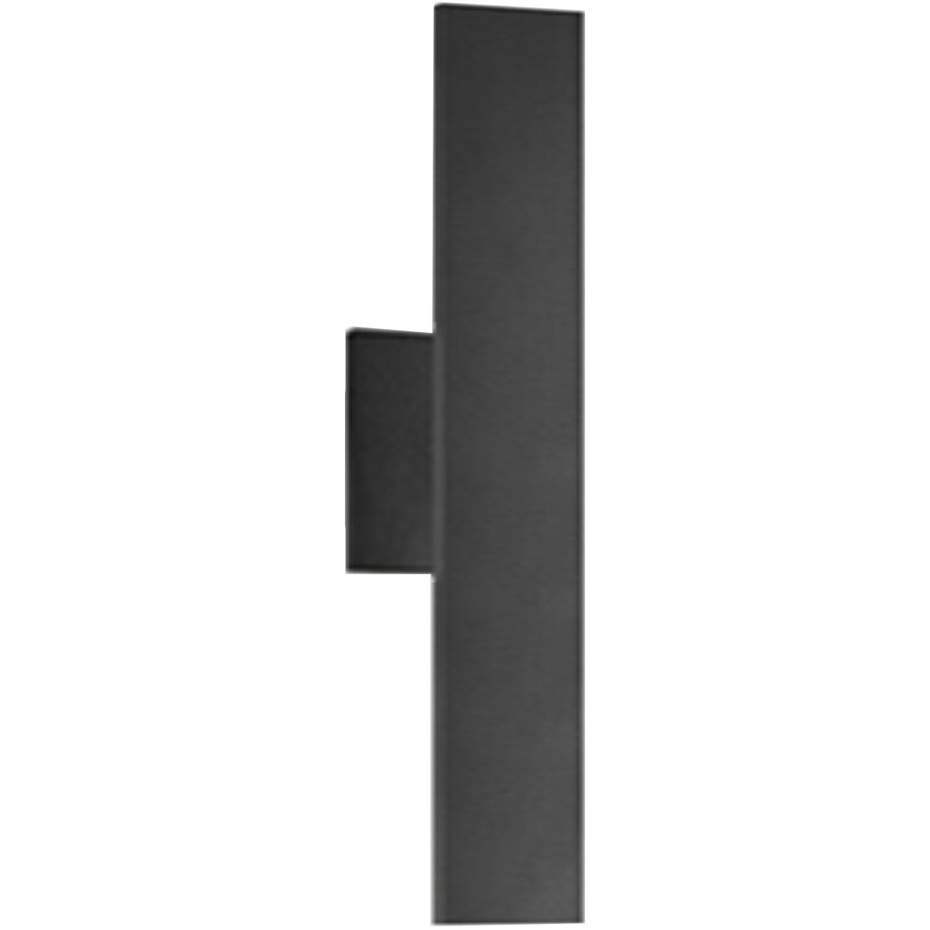 Wheatherly LED 18 inch Matte Black Outdoor Wall Sconce