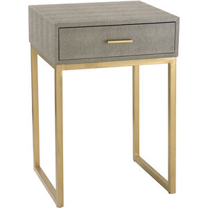 Shagreen Accent Table