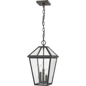 Talbot 3 Light 10.00 inch Outdoor Pendant/Chandelier