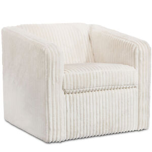 Sandoval Ivory/Corduroy Accent Chair
