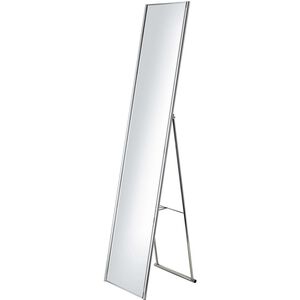 Alice 59 X 14 inch Satin Steel Floor Mirror
