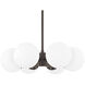Paige 6 Light 26 inch Old Bronze Chandelier Ceiling Light