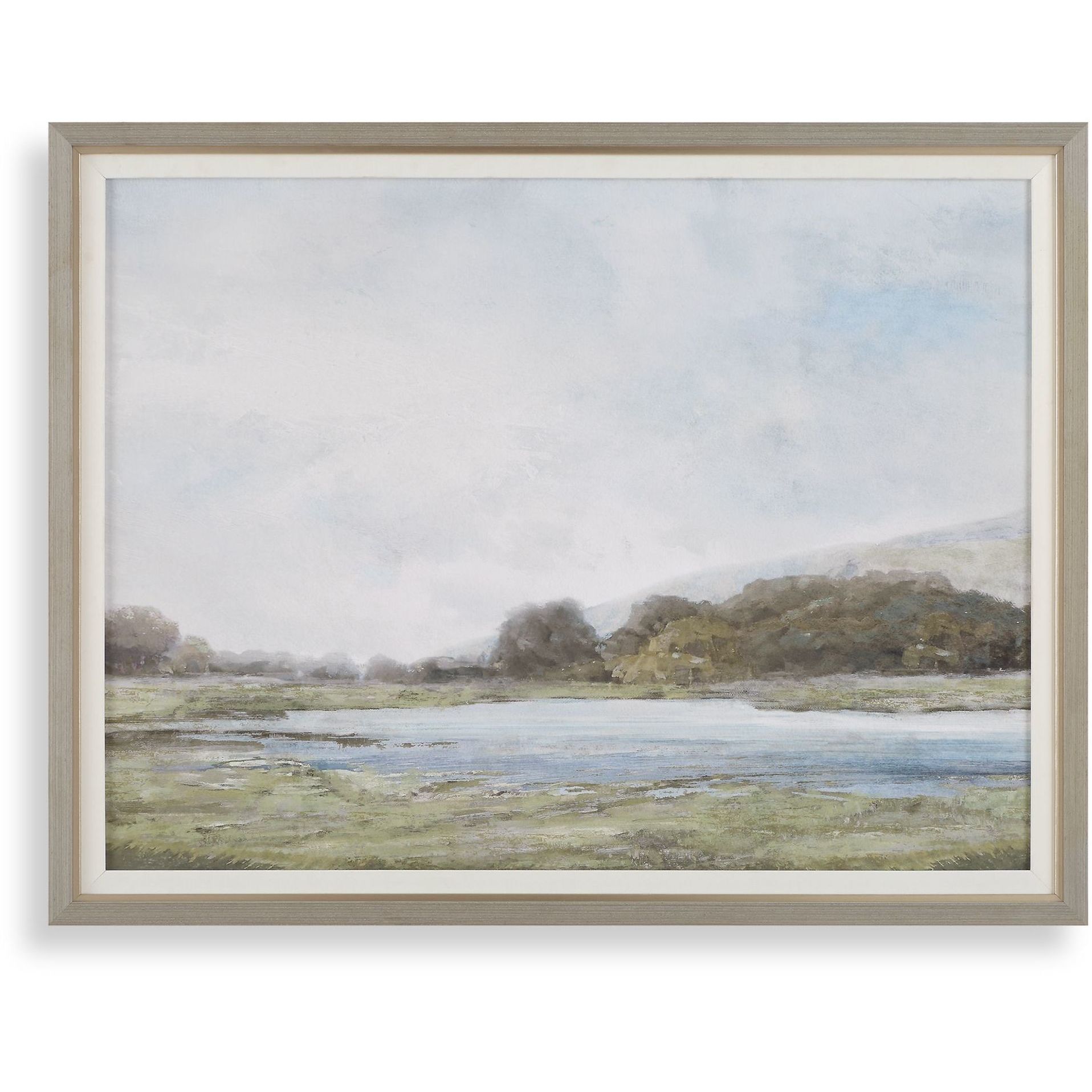 Restful Vista-Awe 43.88 X 33.88 inch Landscape Art