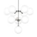 Ashleigh LED 30 inch Polished Nickel Chandelier Ceiling Light