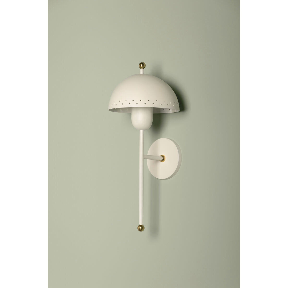 Jojo 1 Light 7.75 inch Aged Brass/Soft White Wall Sconce Wall Light