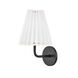 Demi LED 8 inch Soft Black Wall Sconce Wall Light