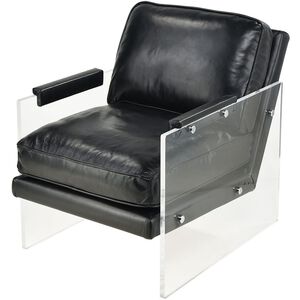 Air to the Throne Black with Clear Chair