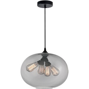 Glass 4 Light 16.00 inch Pendant