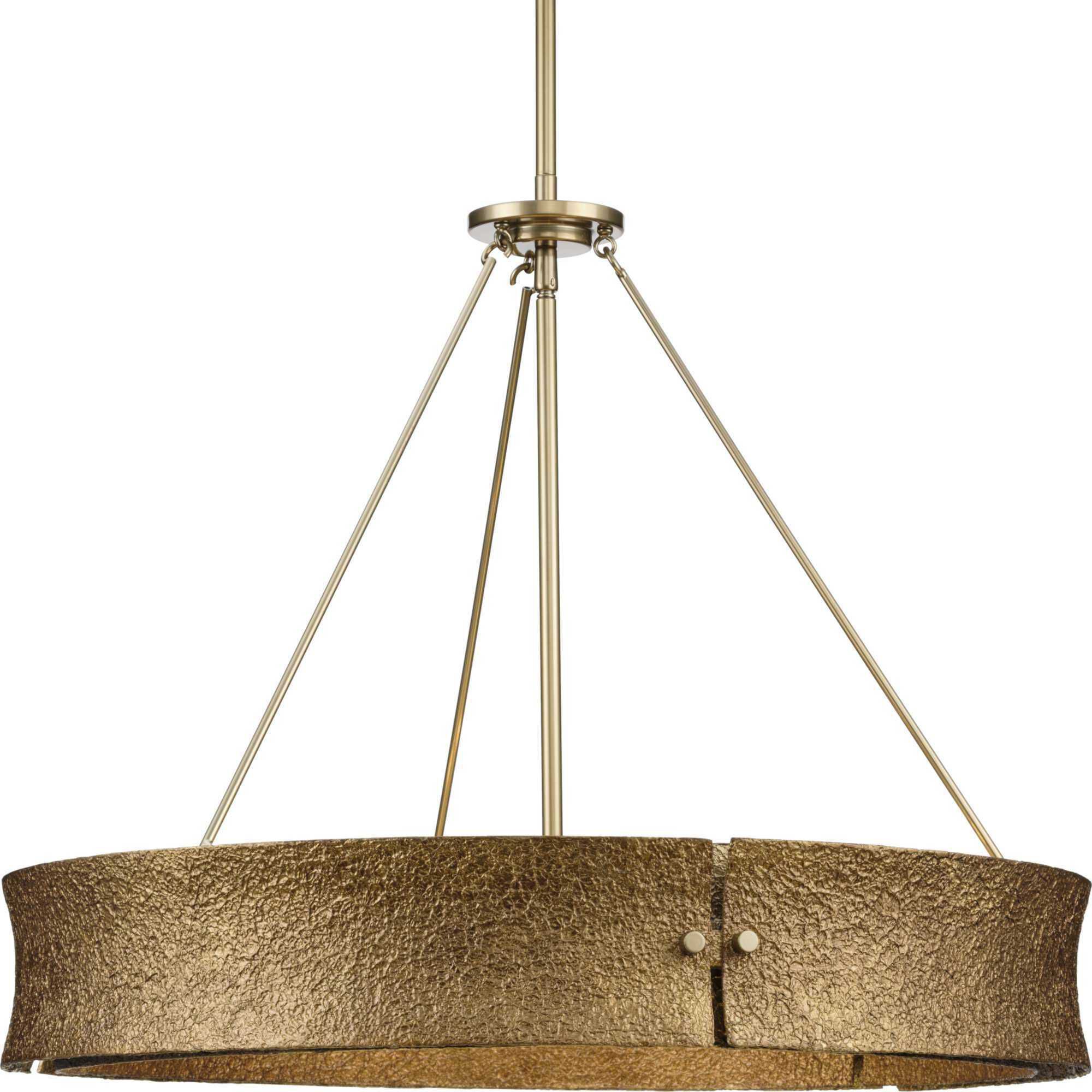 Lusail 5 Light 26 inch Soft Gold Chandelier Ceiling Light, Design Series