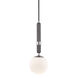 Brielle 1 Light 7 inch Polished Nickel Pendant Ceiling Light