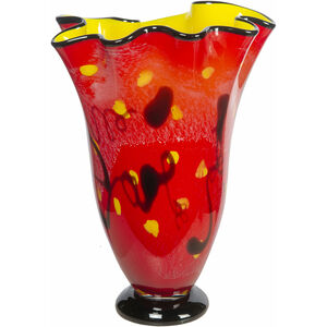 Burbank 16.25 X 11.75 inch Art Glass Vase