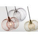 Jasmine 1 Light 12 inch Polished Brass Pendant Ceiling Light