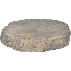 Faux Wood Natural Outdoor Accent