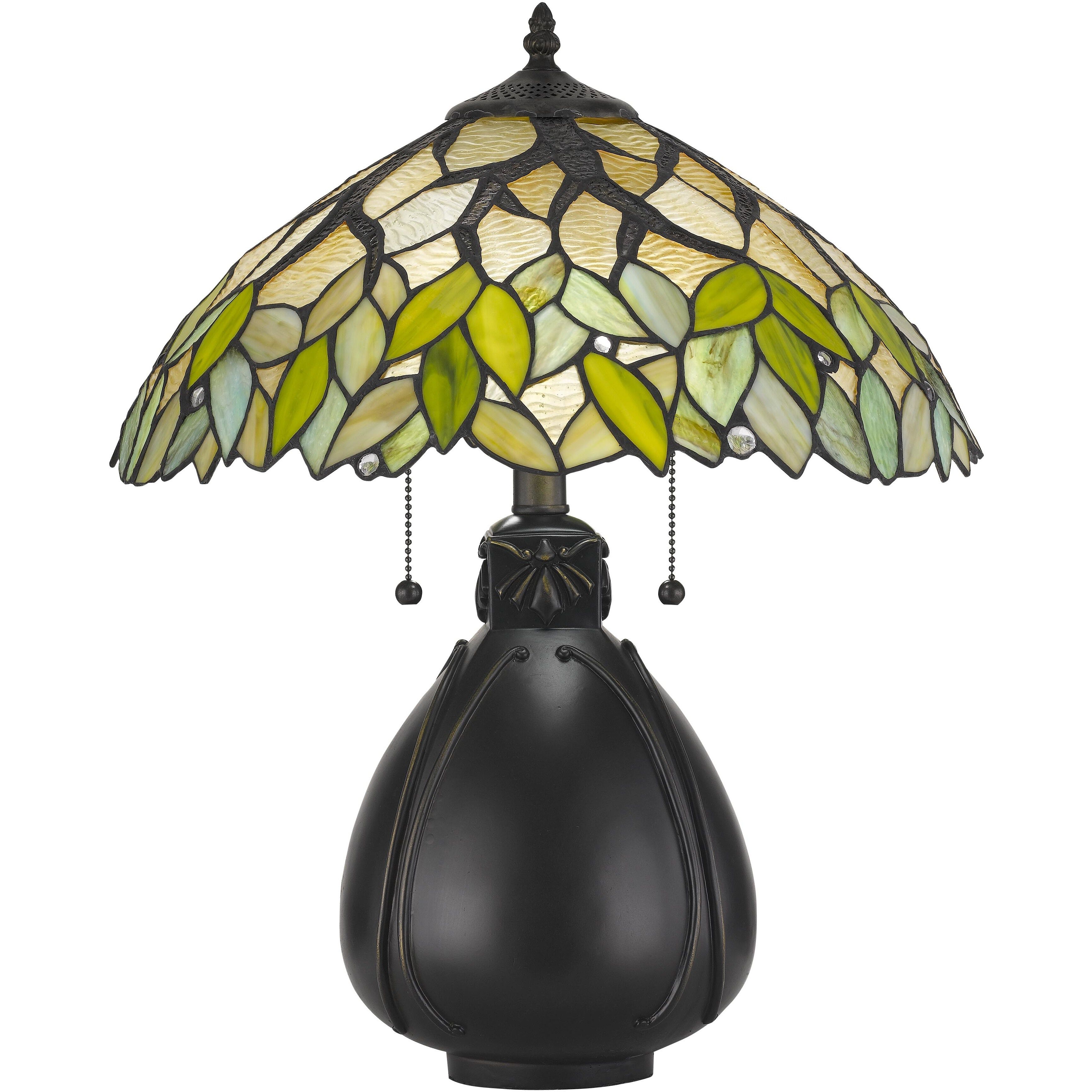 Tiffany 19 inch 60 watt Table Lamp Portable Light