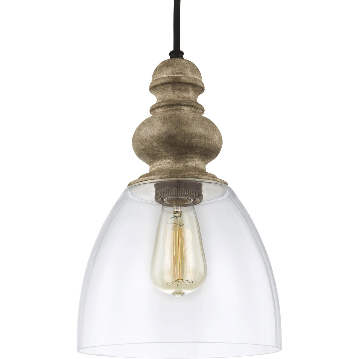 Matrimonio 1 Light 9 inch Driftwood / Dark Weathered Zinc Pendant Ceiling Light