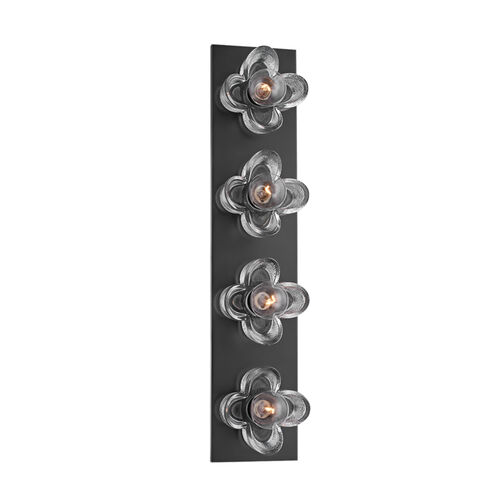 Shea 4 Light 22 inch Old Bronze Bath Bracket Wall Light