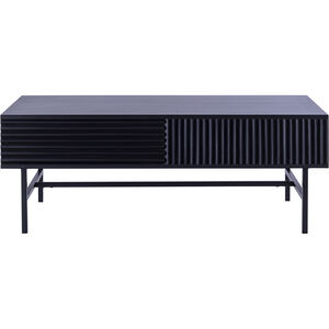 Mez 48.75 X 23.5 inch Black Coffee Table