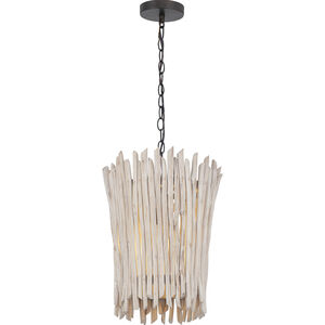 Baywood 1 Light 14 inch Textured Bronze Single Pendant Ceiling Light