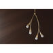 Elsa 4 Light 14 inch Gold Leaf Pendant Ceiling Light