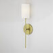 Olivia 1 Light 5 inch Aged Brass ADA Wall Sconce Wall Light
