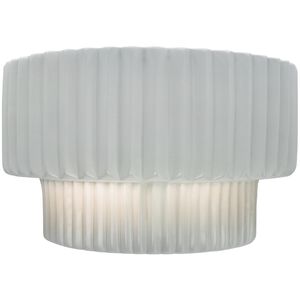 Ambiance LED 10 inch Gloss White Wall Sconce Wall Light