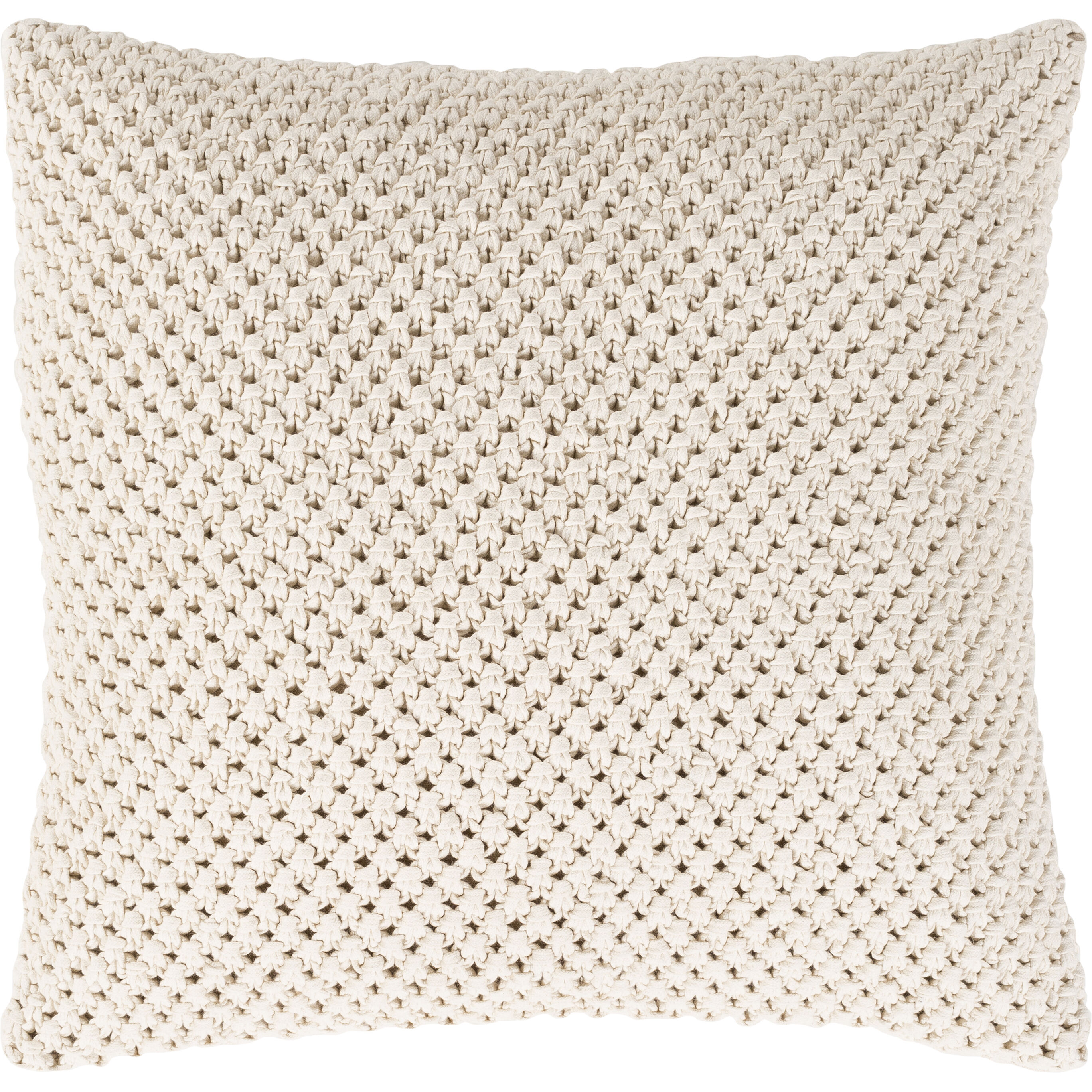 Anthony 20 X 20 inch Cream Pillow Kit, Square