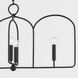 Mallory 6 Light 45 inch Aged Iron Island Pendant Ceiling Light