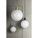 Beverly 1 Light 14 inch Aged Brass Pendant Ceiling Light