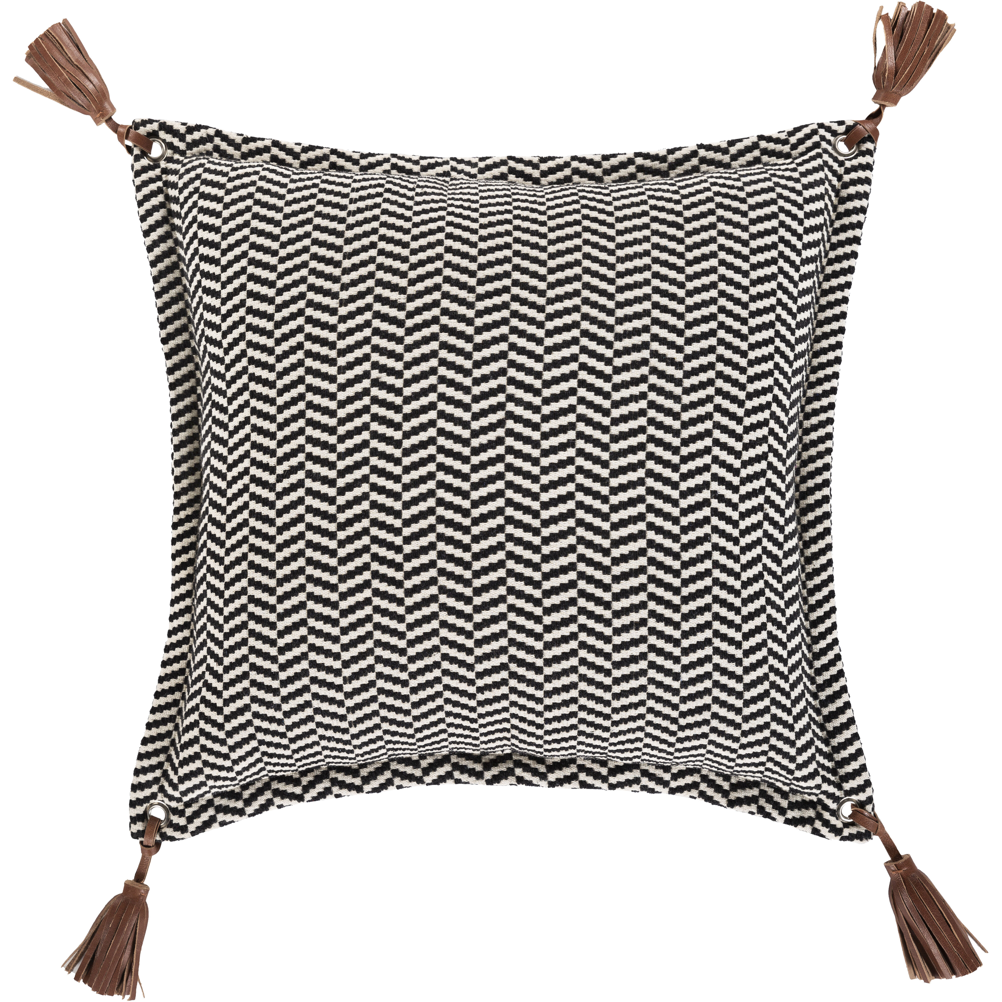 Fiona Ii 20 X 20 inch Black Pillow Kit, Square