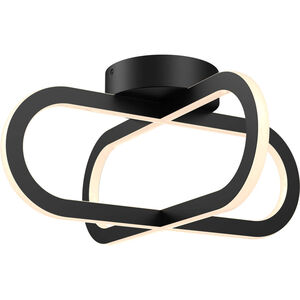 Atom 1 Light 16.06 inch Flush Mount