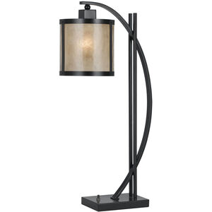 Mica 26 inch 60 watt Iron Table Lamp Portable Light