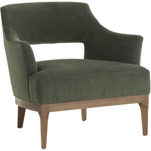 Laurette Pine and Dark Walnut Chair